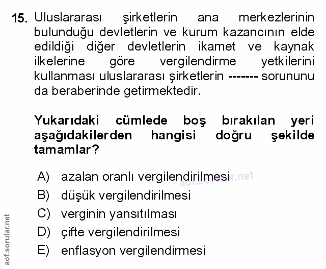 Soru 15