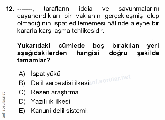 Soru 12