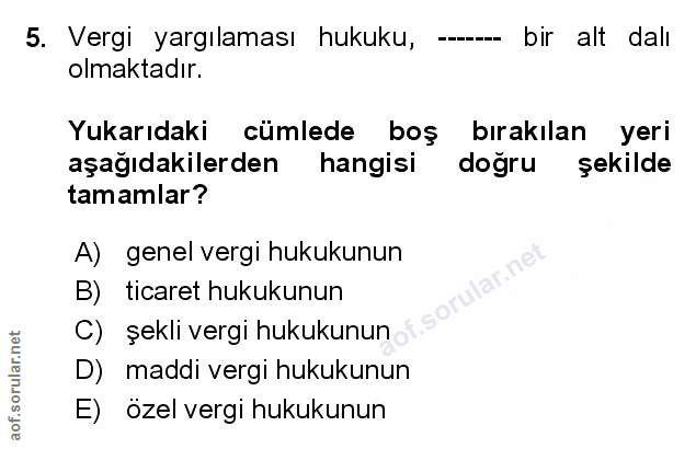 Soru 5