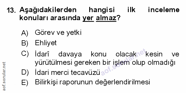 Soru 13