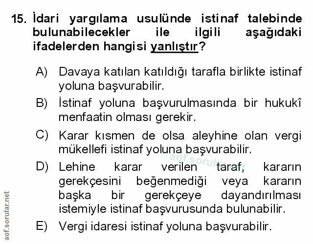 Soru 15