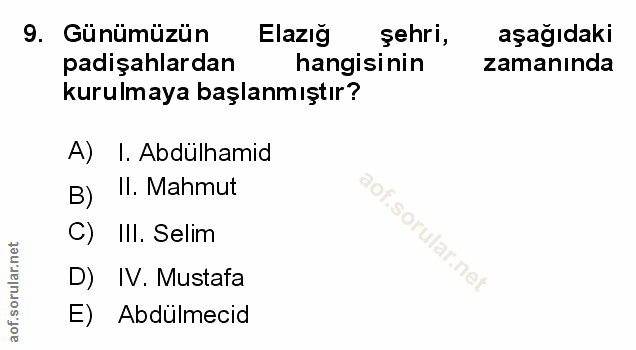 Soru 9