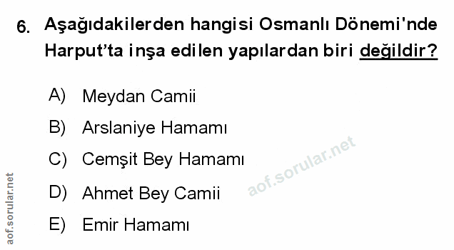 Soru 6
