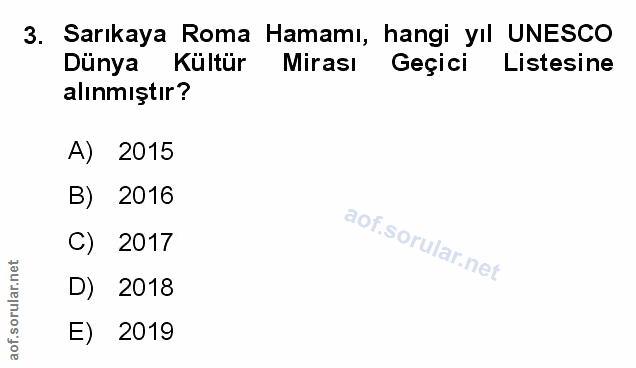 Soru 3