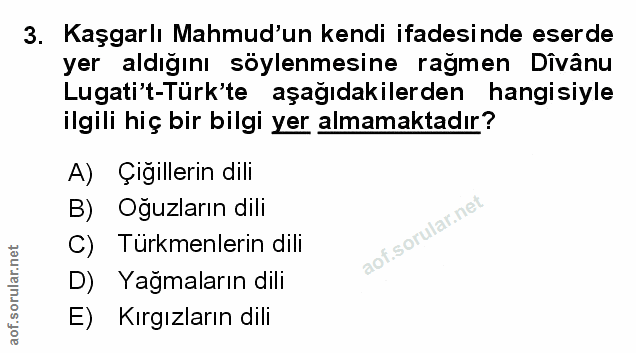 Soru 3