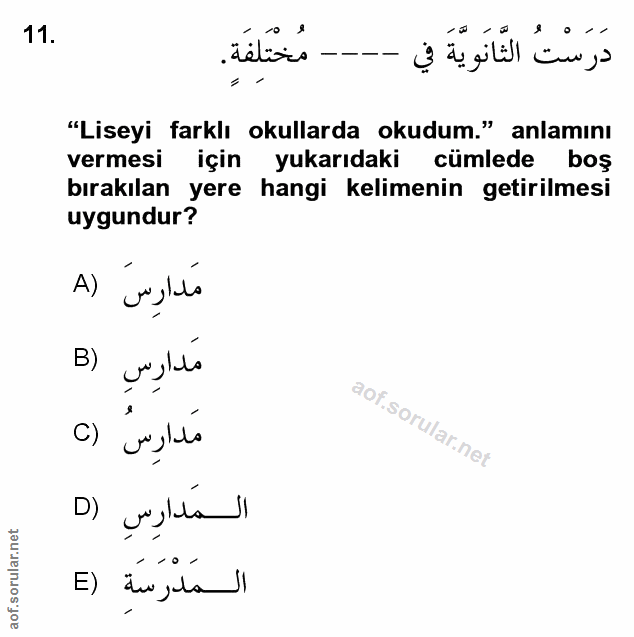 Soru 11