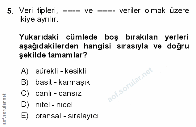 Soru 5