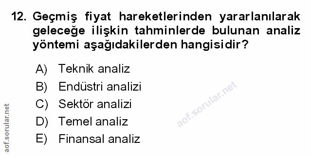 Soru 12