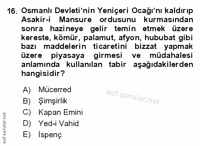 Soru 16