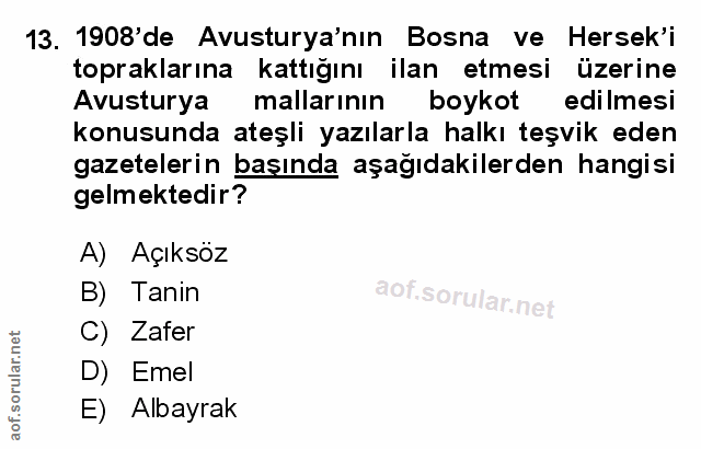 Soru 13