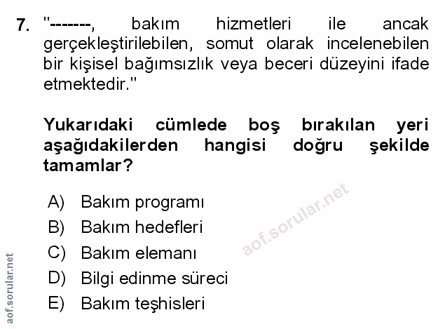 Soru 7