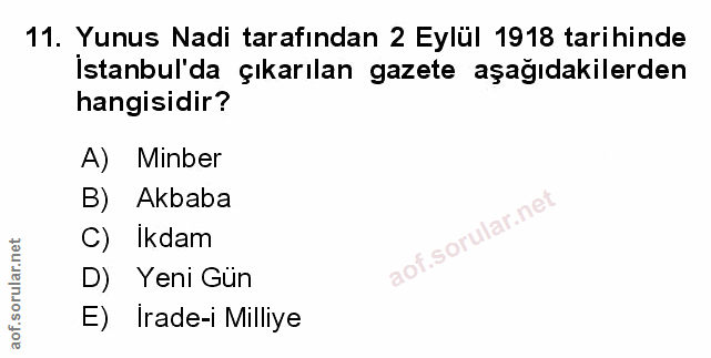 Soru 11