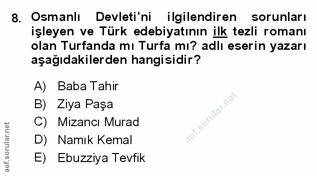 Soru 8