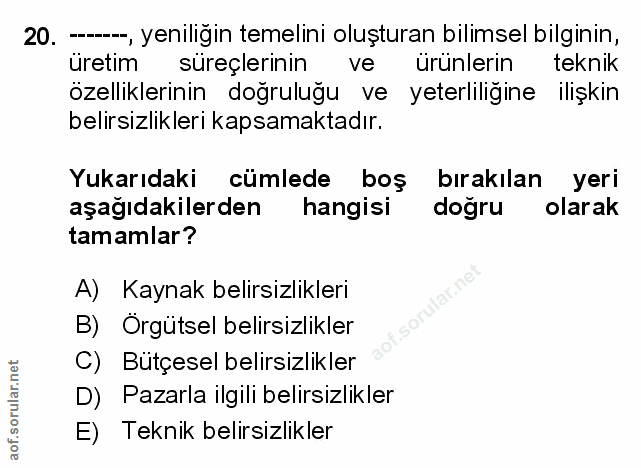 Soru 20