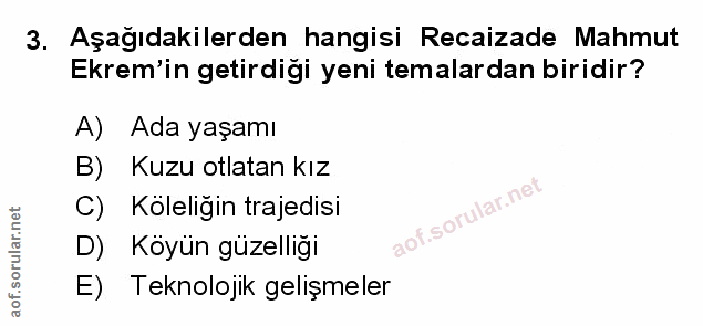 Soru 3