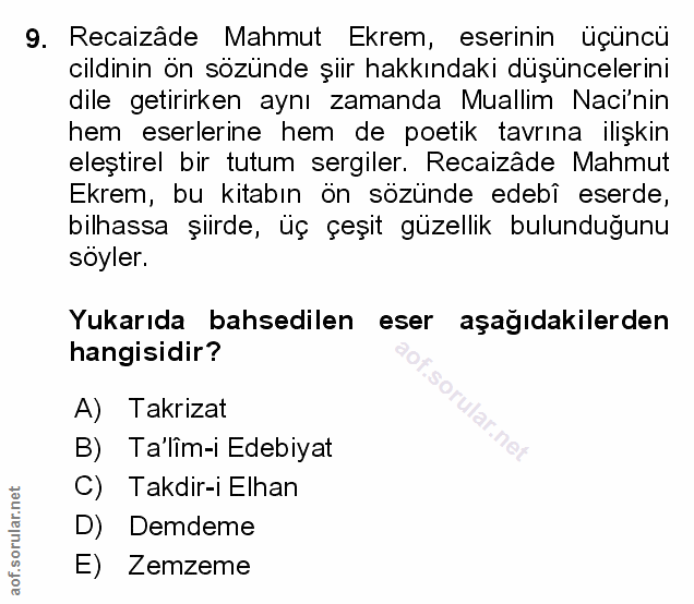 Soru 9