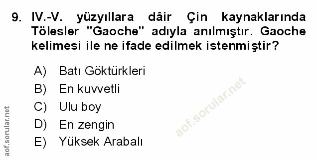 Soru 9