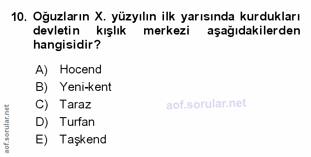 Soru 10