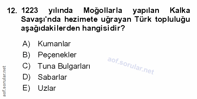 Soru 12