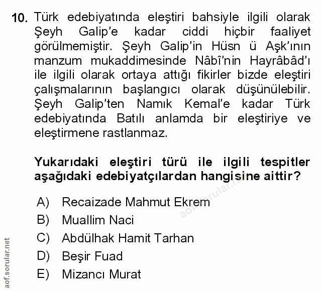 Soru 10