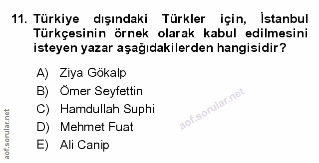 Soru 11