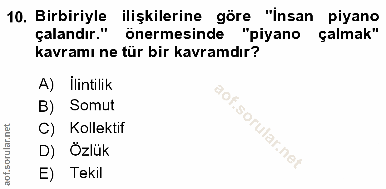 Soru 10
