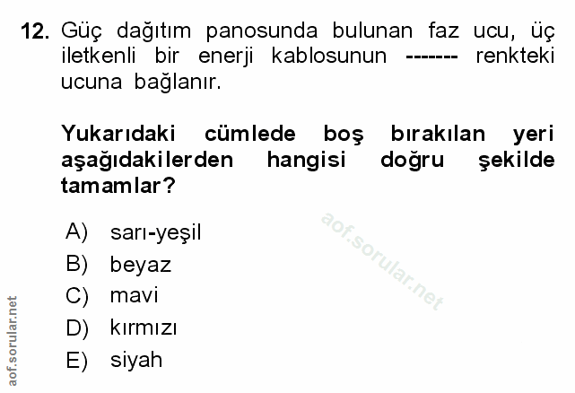 Soru 12