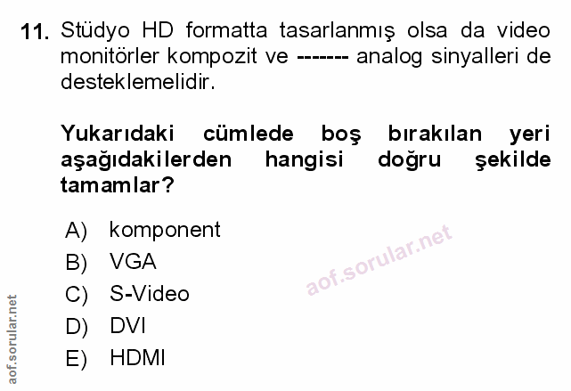 Soru 11