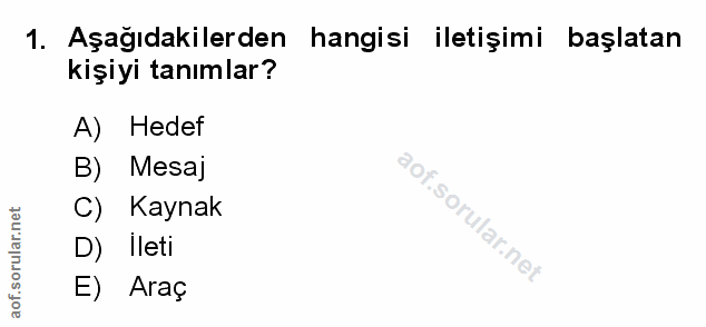 Soru 1