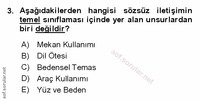 Soru 3