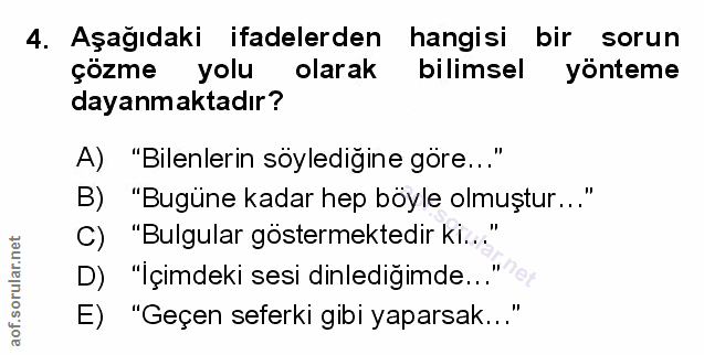 Soru 4