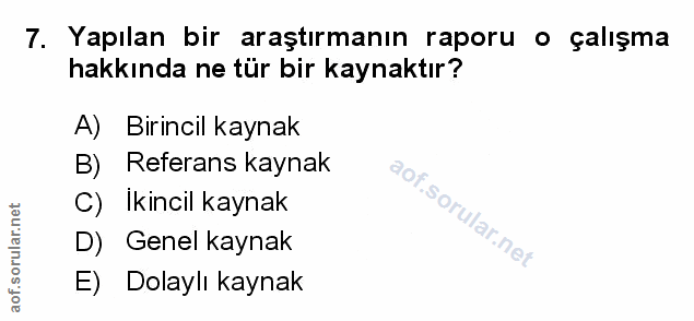 Soru 7