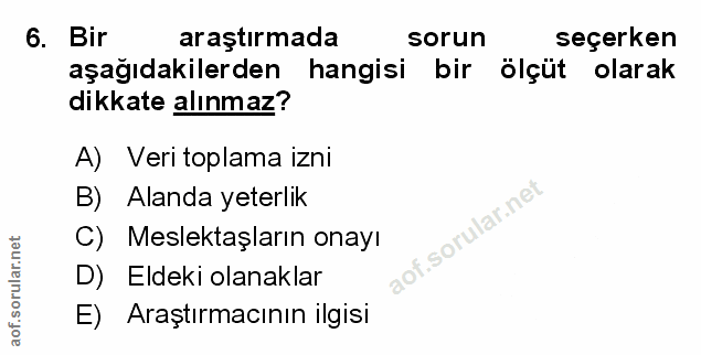 Soru 6