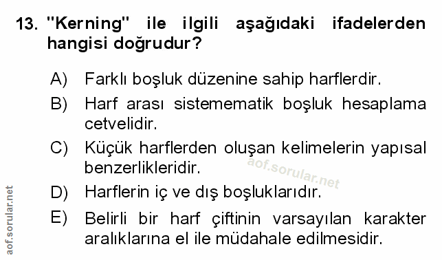 Soru 13