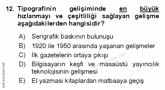 Soru 12