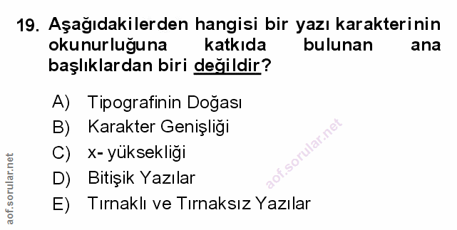 Soru 19