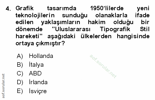 Soru 4