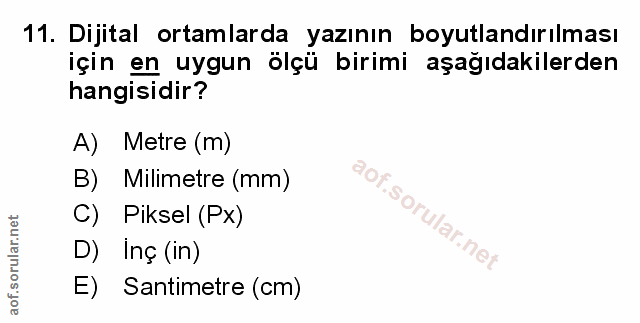 Soru 11