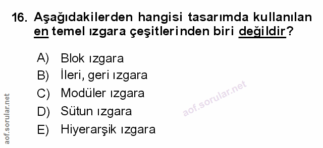 Soru 16