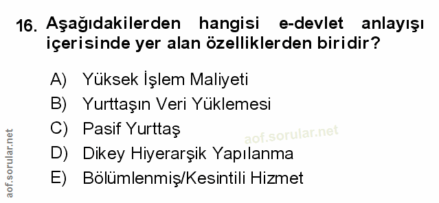 Soru 16