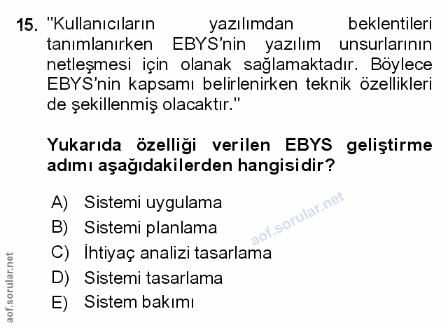 Soru 15