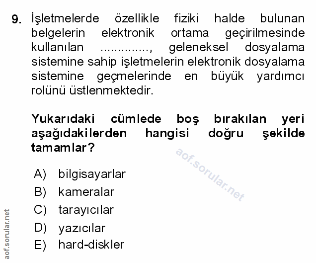 Soru 9