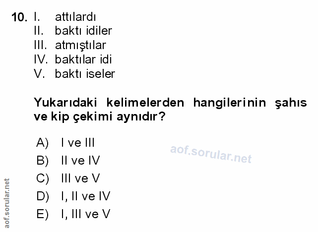 Soru 10
