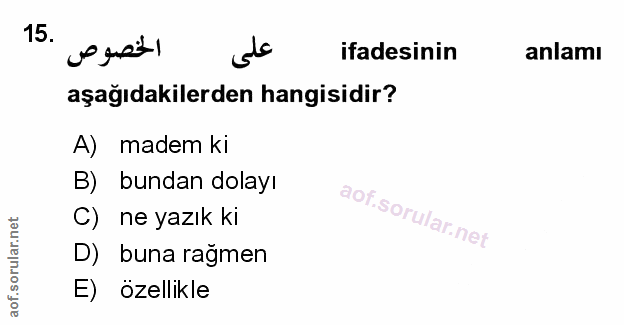 Soru 15