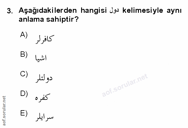 Soru 3