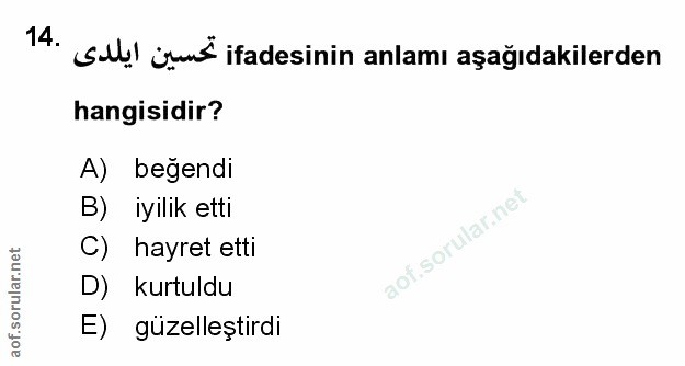 Soru 14