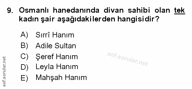 Soru 9