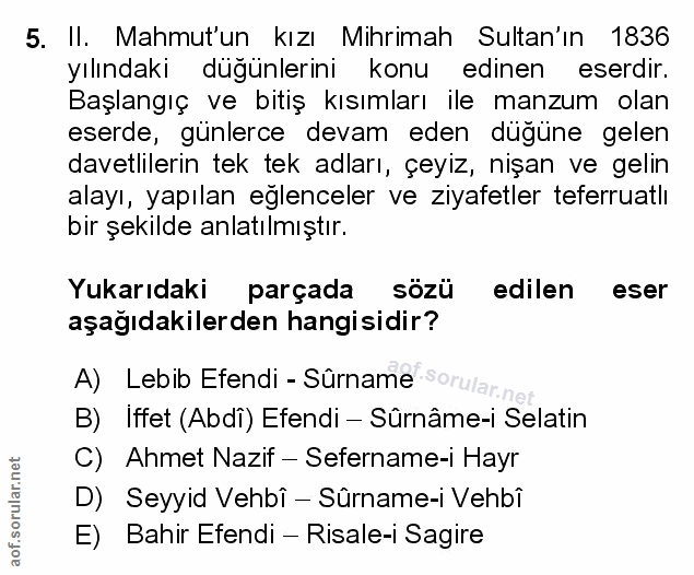 Soru 5