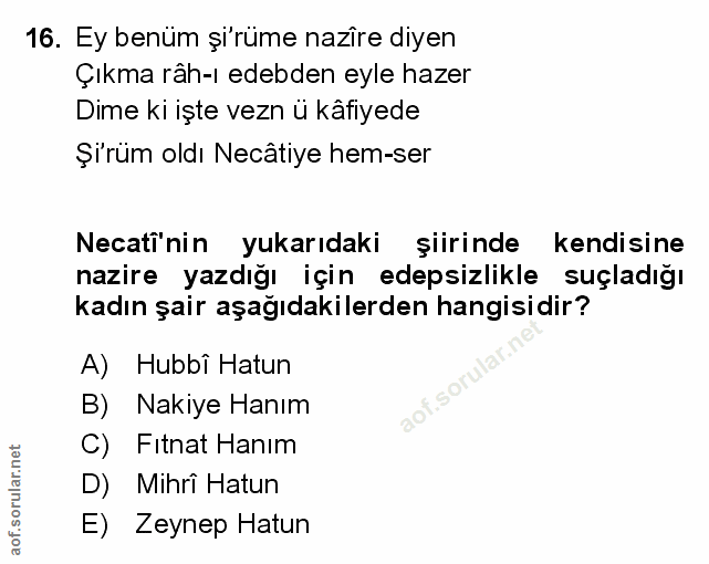 Soru 16