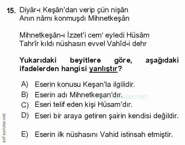Soru 15